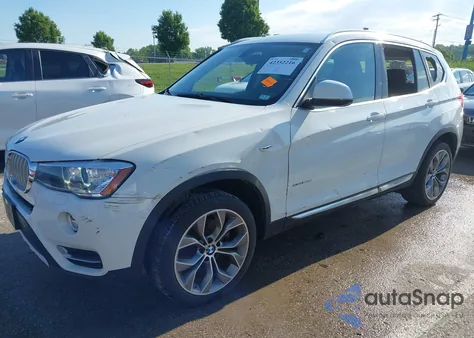 2016 BMW X3 xDrive28D from USA, damaged, VIN 5UXWY3C50G0N87398